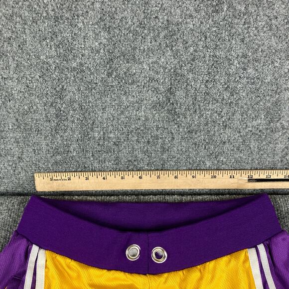A Herd Of Bison Men's Basketball Shorts Yellow Purple Unity Lakers Colors y2k - Picture 7 of 10